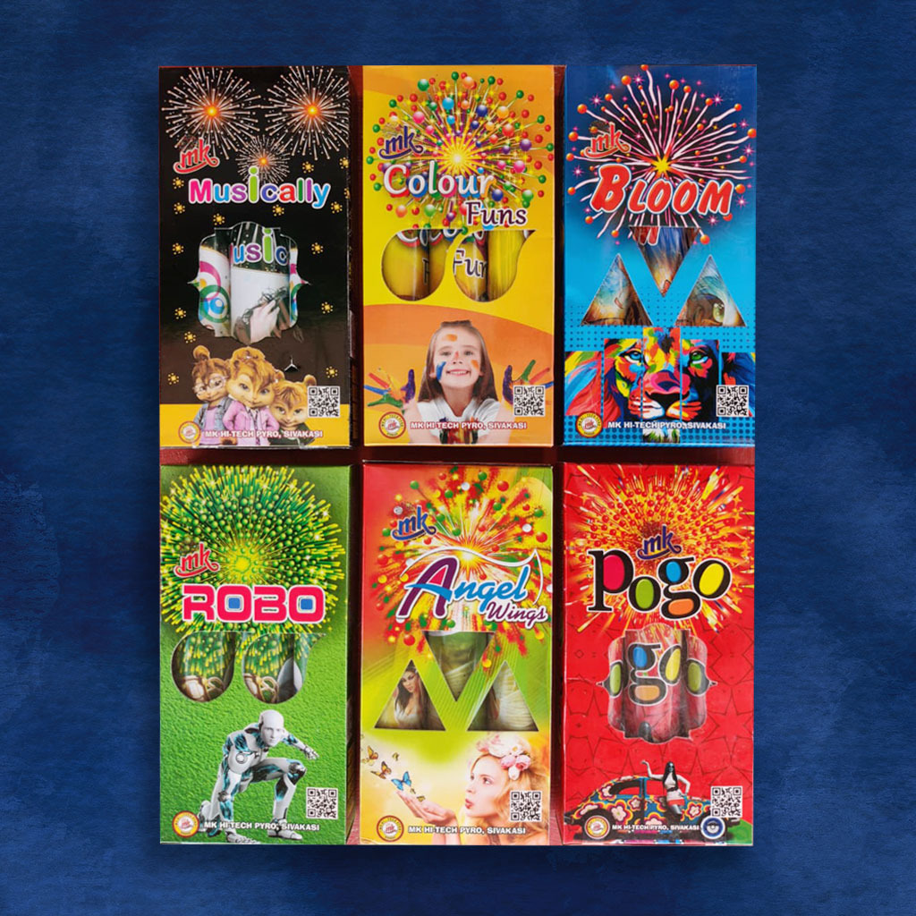 2' Fancy (3 pcs per box)(Random 1)