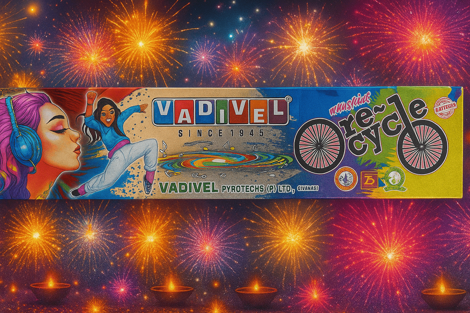 Whistling recycle (5pcs per box)