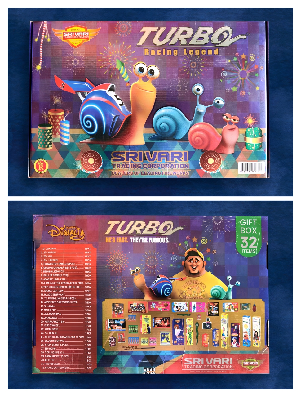 Gift Box Turbo – 32 items