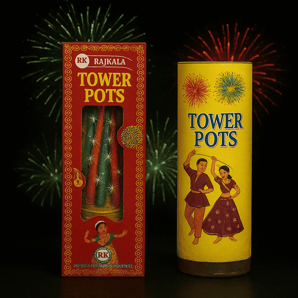 Tower Pots (1 pcs)