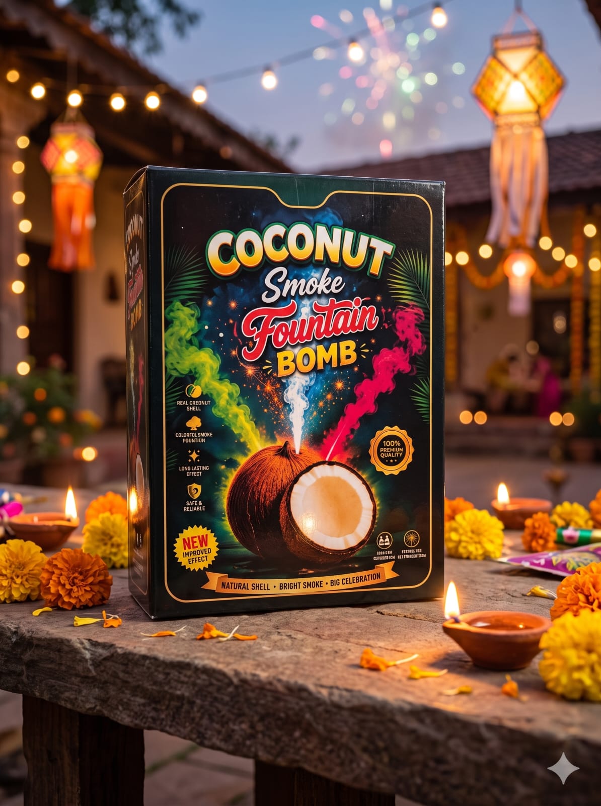 Coconut (Smoke with Bomb)